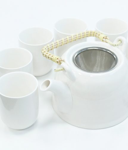 Herbal Teapot – White