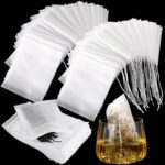 Disposable Fabric Drawstring Tea Bags - 2"x2.76"