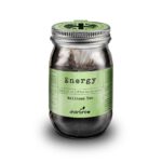 16 Energy Wellness Biodegradable Tea Pyramids in Mason Jar